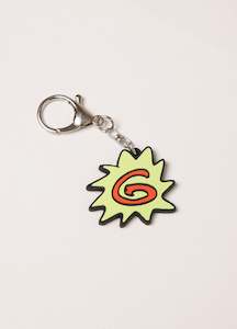 G Keychain - Green/Orange