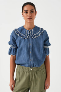 Daisy Blouse - Indigo