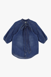 Clothing: Denim Blouse