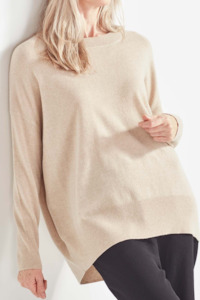 Angeline Cashmere Relaxed Crew