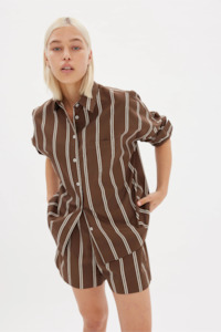 Clothing: Chiara Shirt -Two Stripe