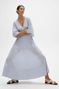 Ellis Dress - Sea Stripe