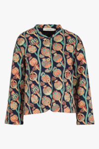 Iznik Print Quilted Jacket