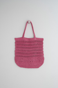 Clothing: Raffie Tote - Rose