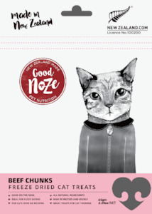 Beef Chunk Cat Treats 65g