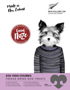 Koi Fish Chunk Dog Treats 60g