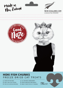 Hoki Fish Chunk Cat Treats 65g