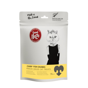 Carp Fish Chunks Cat Treats 65g