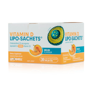 Vitamin D Lipo-Sachets® - Melon Flavoured - 1000IU