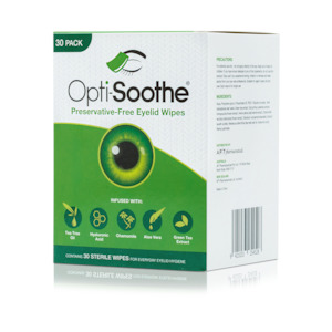 Opti-Soothe® Preservative-free Eyelid Wipes