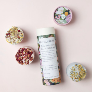 Gift: Botanical Floral Selection Bath Bomb Gift Tube