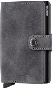 Secrid Miniwallet - Vintage Grey Black