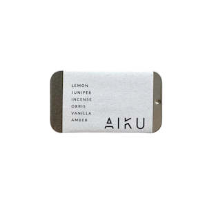 Aiku Solid Perfume Pocket Scent - Ampersand (Silver)