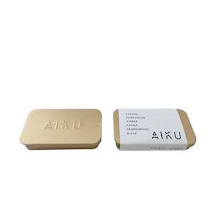 Aiku Solid Perfume Pocket Scent - Ember (Gold)