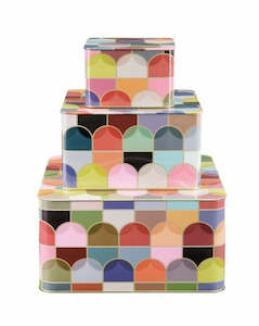 Remember Tin Boxes Set of 3 - Confetto