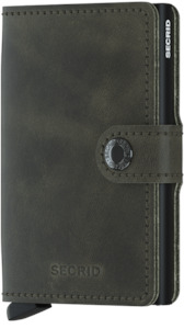 Secrid Miniwallet - Vintage Olive Black