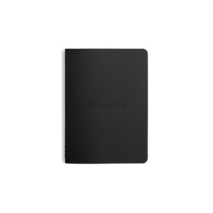 Get Shit Done Minimal Notebook A6 - Black