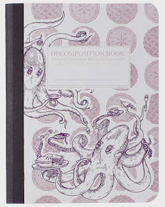 Decomposition Large Ruled Notebook - Octopie