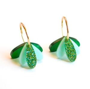 Gift: Hagen & Co Happy Hour Earrings - Green