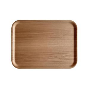 Atiya Rectangular Wooden Tray - Oak/43 x 33 cm