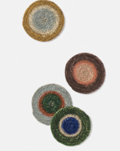 Gift: Citta Pinto Coasters Set 4 - Multi