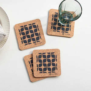 Liga Hornsea Coasters Set of 4 - Geometric