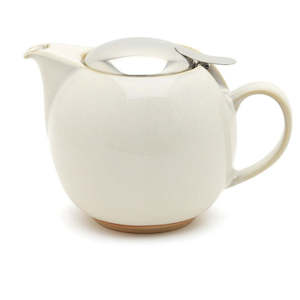 Zero Japan Teapot 680ml - Earth Natural White