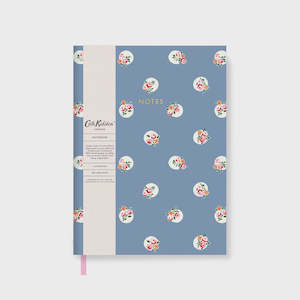 Cath Kidston A5 Cloth Notebook - Floral Spot