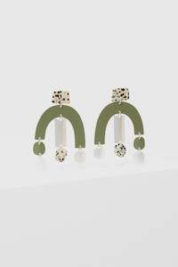 Elk Maddi Drop Earring - Dark Citronelle