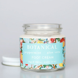 Botanical Foot Cream - Peppermint & Aloe Vera