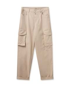 Mos Mosh Adeline Rosita Cargo Pant - Cement