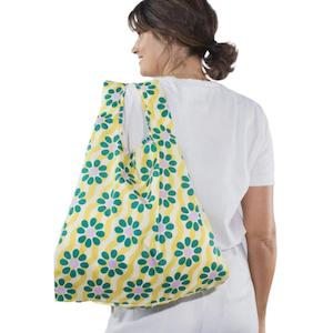 Kind Bag Medium Reusable Bag - Wavy Daisy