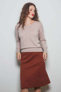 Dalston Veeta Vee Sweater - Oatmeal