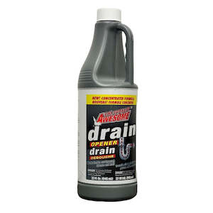 Dollar: LA's Totally Awesome Drain Opener Dissolves Hair & Grease Clogged-32oz(Product Of USA)