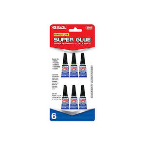 Dollar: BAZIC 1 g Single Use Super Glue (Product of USA)