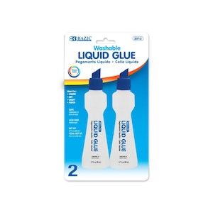 Dollar: BAZIC 100 mL Stationary Clear Glue (Product of USA)