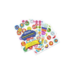 Dollar: BAZIC Reward Plastic Sticker book (Product Of USA)