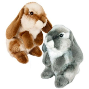 ANTICS NIBBLES RABBITS ASSORTED BROWN/GREY - GoodWishBox