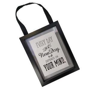 Photo Frame 10cmx15cm Black with Photo Print - GoodWishBox