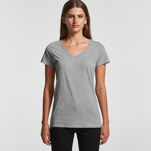 Ladies Bevel V-Neck Tee