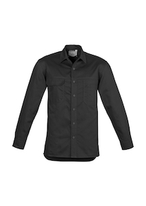 Screen printing: ZW121 Mens Lightweight Tradie Shirt - Long Sleeve