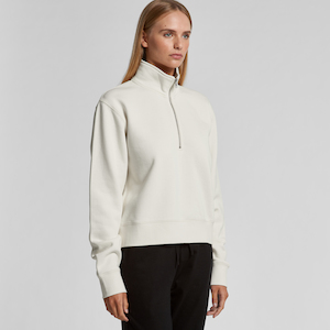 Ladies Half Zip Crew