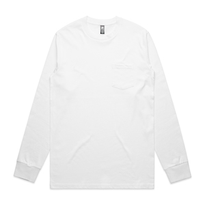 Screen printing: Mens Classic Pocket L/S