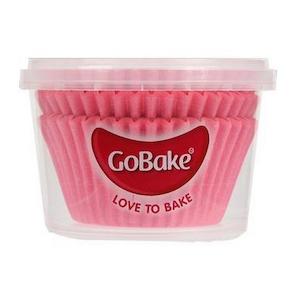 GoBake Baking Cups - Pink (pack of 72)