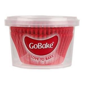 Cake: GoBake Baking Cups - Red (pack of 72)