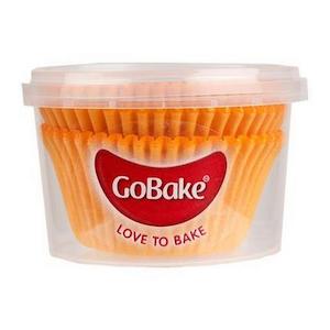 GoBake Baking Cups - Orange (pack of 72)