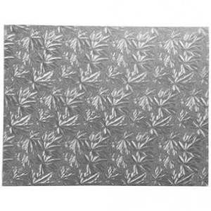 Silver Rectangle Masonite Board 4mm