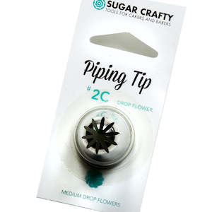 Sugar Crafty Piping Tip #2C Drop Flower