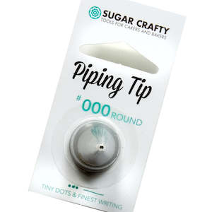 Cake: Sugar Crafty Piping Tip #000 Round