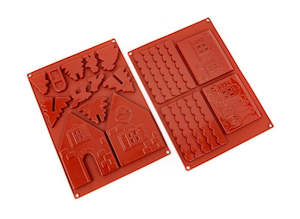 Cake: Small Gingerbread House Silicon Mould